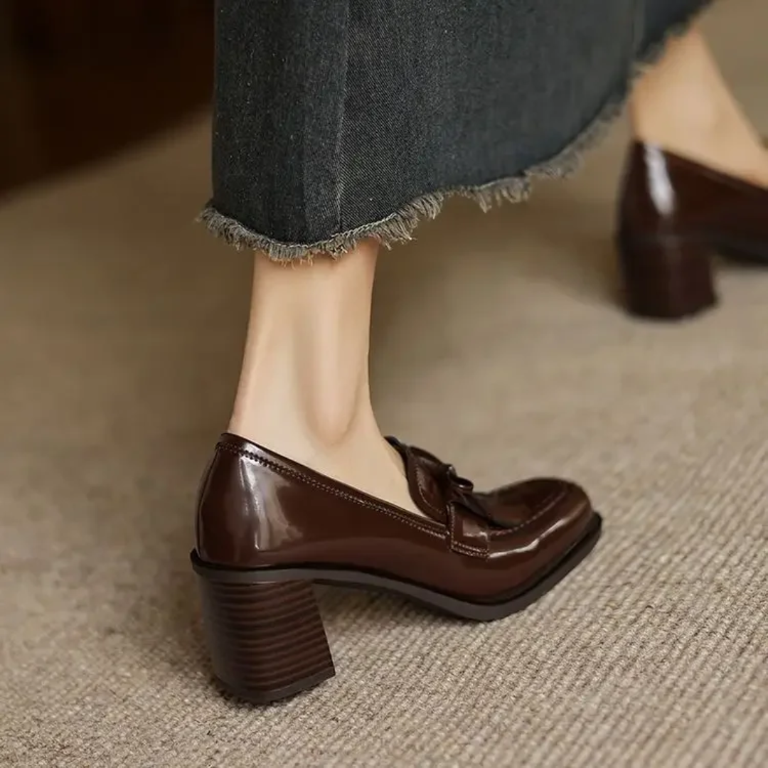 Klara – Mocassins à talons