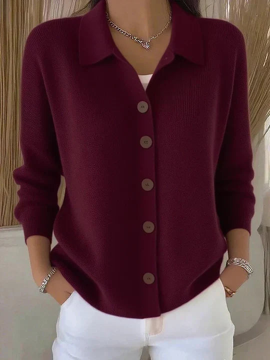 Margot | Cardigan à col châle et boutons