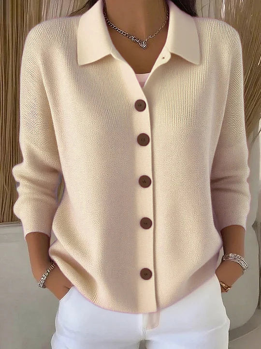 Margot | Cardigan à col châle et boutons