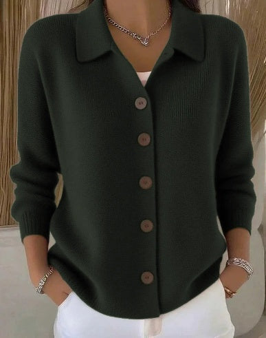 Margot | Cardigan à col châle et boutons