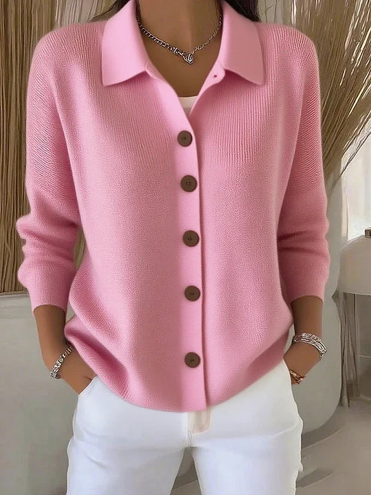 Margot | Cardigan à col châle et boutons