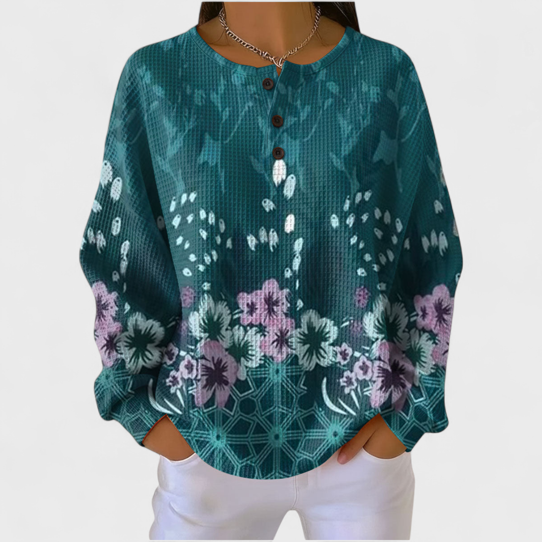 Margaux | Sweatshirt avec motif floral