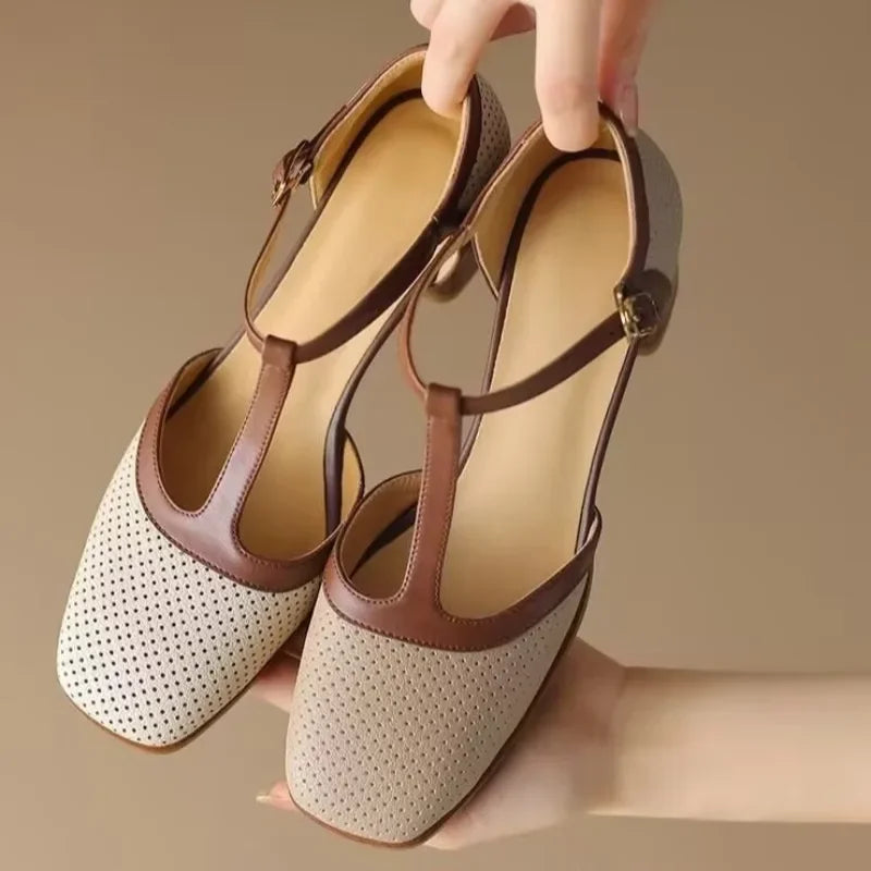 Helene – Chaussures élégantes pour femmes avec un talon moyen