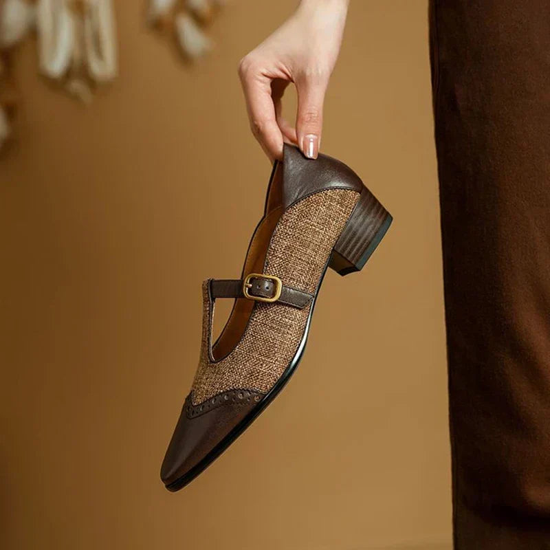 Sophie – Chaussures vintage avec boucle