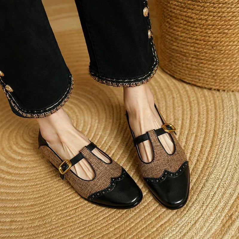 Sophie – Chaussures vintage avec boucle