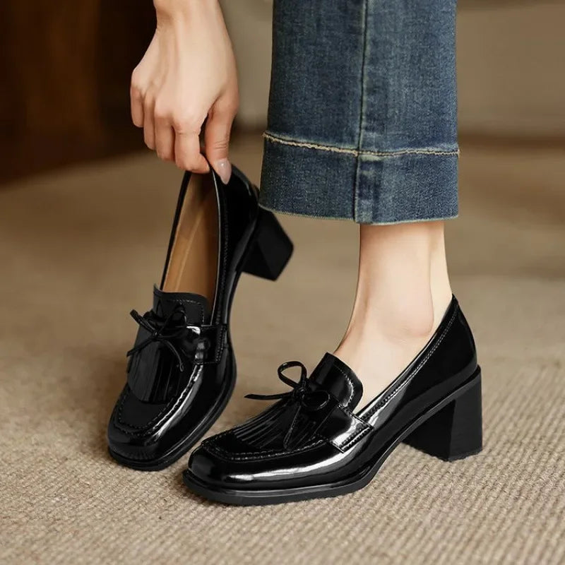 Klara – Mocassins à talons