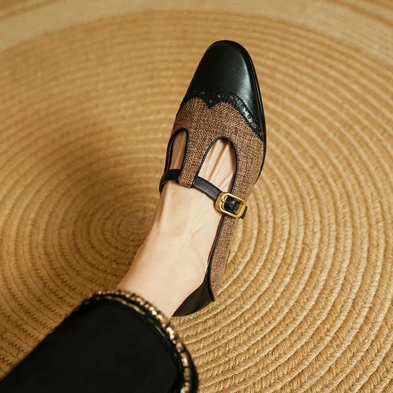 Sophie – Chaussures vintage avec boucle
