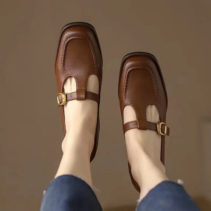 Emilia – Chaussures T-Steg au style vintage