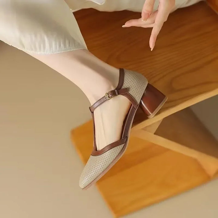 Helene – Chaussures élégantes pour femmes avec un talon moyen