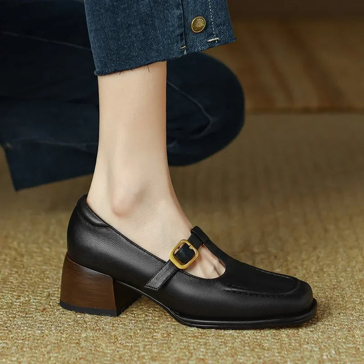 Emilia – Chaussures T-Steg au style vintage