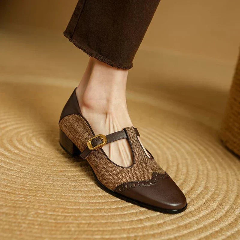 Sophie – Chaussures vintage avec boucle