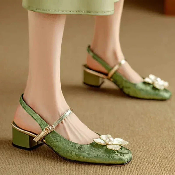 Mathilde – Chaussures élégantes pour femmes avec détail floral