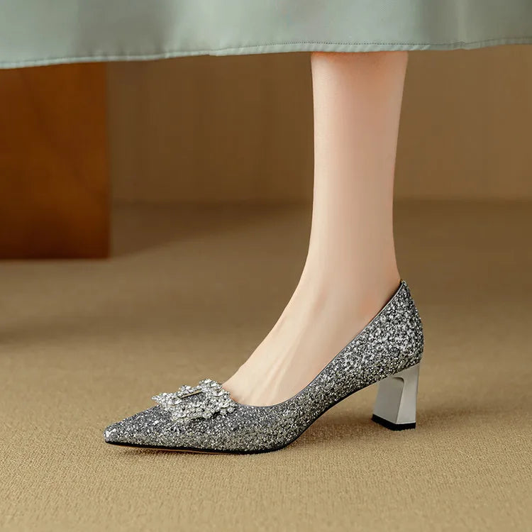Theresa – Escarpins scintillants
