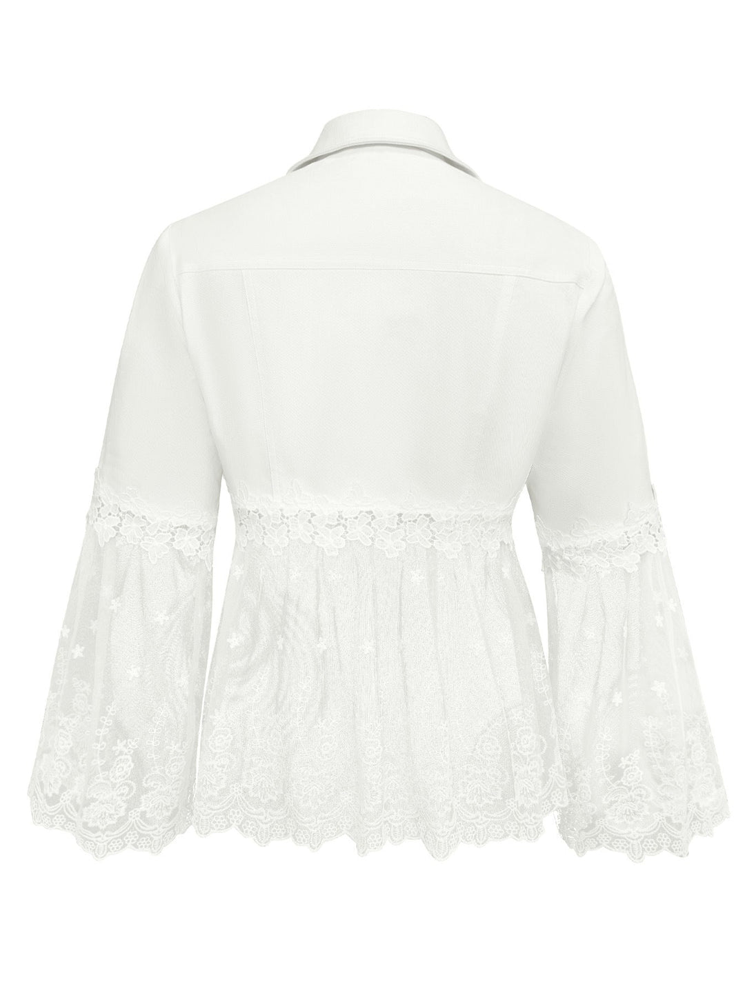 Aurélie | Veste à Panneaux en Dentelle