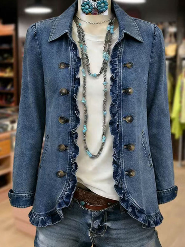 Manon | Veste à volants